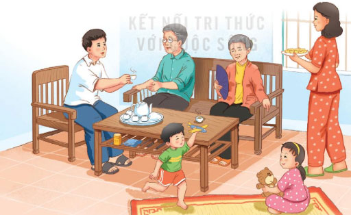 Cả nhà sum vầy ((tư liệu bài giảng Bb, Tiếng Việt 1 tuần 1)